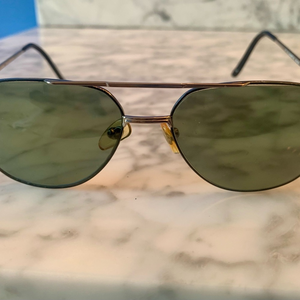 Vintage Classic Traditions CT13 Gun Metal Sunglasses Made in Korea